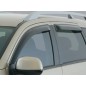 Raam deflectors - Smoke - set van 4 - Mitsubishi - Outlander - 2007-2009