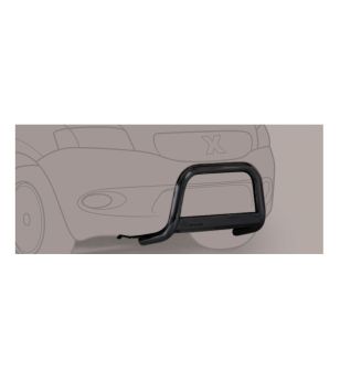 Bullbar - Misutonida - Medium - Black matte - Mitsubishi - Pajero - 2000-2002