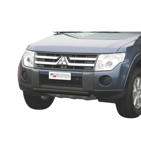 stötfångarbåge - Misutonida - Front - Oval - Svart Matt - Mitsubishi - Pajero - 2007-2015