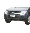 Bumperbar - Misutonida - Front - Oval - Black matte - Mitsubishi - Pajero - 2007-2015
