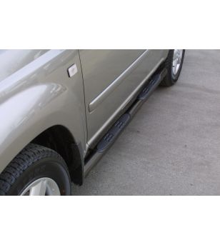 Sidebars - Misutonida - Grand Pedana - Black matte - Set - Nissan - X-Trail - 2001-2007