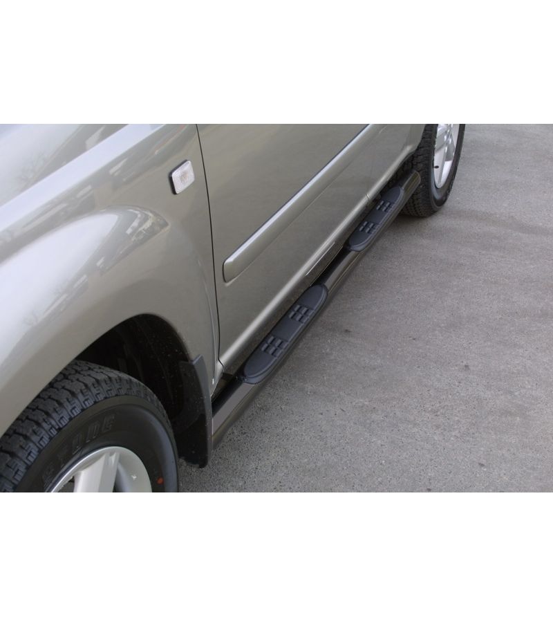 Sidebars - Misutonida - Grand Pedana - Black matte - Set - Nissan - X-Trail - 2001-2007 Sidebars - Misutonida - Grand Pedana - Black matte - Set - Nissan - X-Trail - 2001-2007