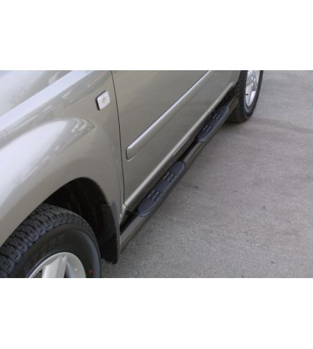 Seitenschutzbügel - Misutonida - Grand Pedana - Schwarz matt - Satz - Nissan - X-Trail - 2001-2007