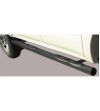 Sidebars - Misutonida - Grand Pedana - Zwart mat - Set - Toyota - Hilux - Double Cab - 2001-2005