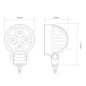 Werklamp - Tralert - 8312 BM - 3.3" - 8.4cm - Work / Scene Werklamp - Tralert - 8312 BM - 3.3" - 8.4cm - Work / Scene