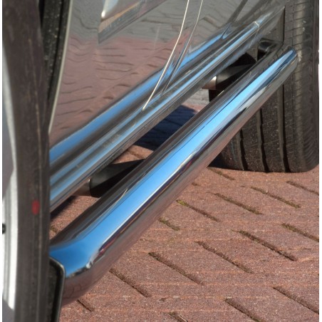 Sidorör - Equinox - Black Metal Sideliner - Svart - Set - Volkswagen - Crafter - L3 - FWD - 2017+