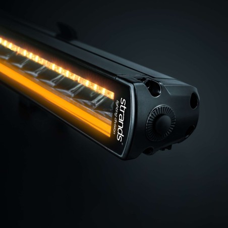 LED Lightbar - Strands - Siberia Night Guard - SR - 20" - 50.5cm - Positionslicht Weiß/Amber - 1 Blinkmuster - Driving 
