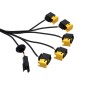 Wiring kit - Truck King - SV - For 5 Top Lights - Sun Visor - 24V - Set - Scania - R/S - 2016+ Wiring kit - Truck King - SV - For 5 Top Lights - Sun Visor - 24V - Set - Scania - R/S - 2016+