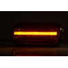 Tail light - Fristom - FT-230 NT PM - 8.4" - 21.4cm - Smoke - LED - Dynamic indicator - Tail - Brake - Ind - Rev - Reflector - 12V-24V