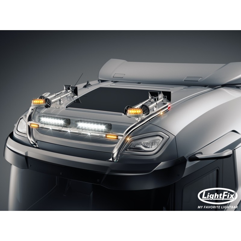 Roof bar - Lightfix - Sky-light H-Type - Prewired - DAF - XD/XF/XG - Sleeper High Cab - 2021+