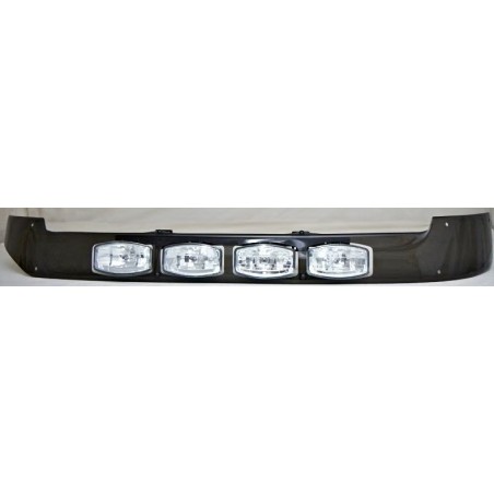 Sun visor - With a cutout for the headlights - Visor without brackets - Mercedes - Actros - L/MP4 - 2011+