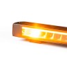 LED Light bar - Tralert - Stratos 1295 - 51" - 129.5cm - Xenon white - Position light Red/Amber - 1 flash pattern - Driving
