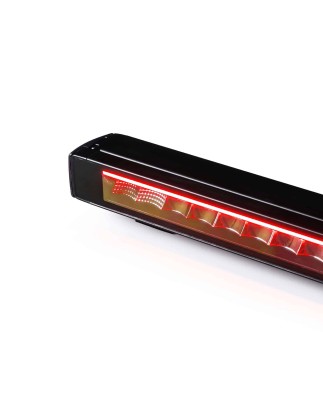 LED bar - Tralert - Stratos 1295 - 51" - 129.5cm - Xenon wit - Positielicht Rood/Amber - 1 flitspatroon - Driving