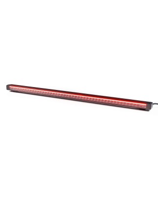 LED Light bar - Tralert - Stratos 1295 - 51" - 129.5cm - Xenon white - Position light Red/Amber - 1 flash pattern - Driving