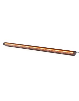 LED Light bar - Tralert - Stratos 1295 - 51" - 129.5cm - Xenon white - Position light White/Amber - 1 flash pattern - Driving