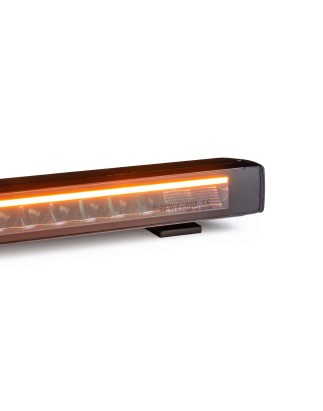 LED Light bar - Tralert - Stratos 989 - 38.9" - 98.9cm - Xenon white - Position light White/Amber - 1 flash pattern - Driving