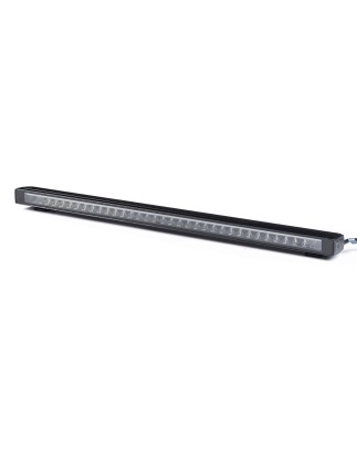 LED Light bar - Tralert - Stratos 989 - 38.9" - 98.9cm - Xenon white - Position light White/Amber - 1 flash pattern - Driving