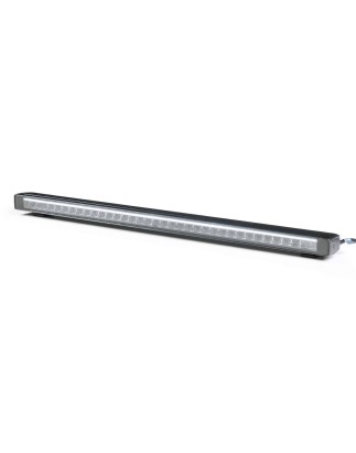 LED Light bar - Tralert - Stratos 989 - 38.9" - 98.9cm - Xenon white - Position light White/Amber - 1 flash pattern - Driving