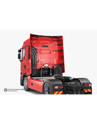RVS Inox - Metec - R-rail Aerokit - LED - Zwart - Renault - T Series - High - 2021+
