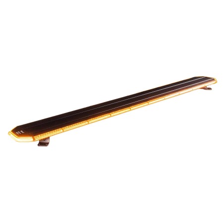 Flitslampbalk - Tralert - Circulux - 26 - 65.5" - 166.4cm - Smoke - incl Draadloze Controller - 18 flitspatronen - Amber - R65-2 - 12V-24V