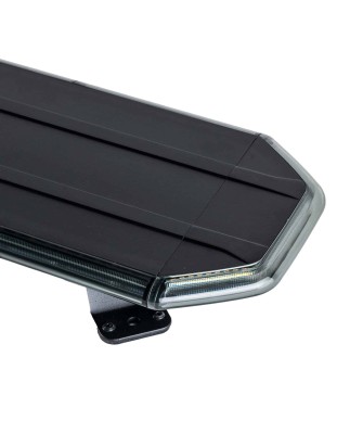 LED Warning lightbar - Tralert - Circulux - 22 - 53.5" - 135.9cm - Smoke - incl Wireless Controller - 18 flash patterns - Amber - R65-2 - 12V-24V