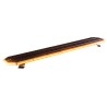 Flitslampbalk - Tralert - Circulux - 20 - 47.5" - 120.7cm - Smoke - incl Draadloze Controller - 18 flitspatronen - Amber - R65-2 - 12V-24V