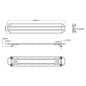 Blixtljusramp - Tralert - Circulux - 20 - 47.5" - 120.7cm - Smoke - inkl. trådlös styrenhet - 18 blixtmönster - Bärnsten - R65-2 - 12V-24V - Blixtljusramp - Tralert - Circulux - 20 - 47.5" - 120.7cm - Smoke - inkl. trådlös styrenhet - 18 blixtmönster - Bärnsten - R65-2 - 12V-24V -