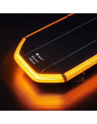 Blixtljusramp - Tralert - Circulux - 18 - 41.5" - 105.4cm - Smoke - inkl. trådlös styrenhet - 18 blixtmönster - Bärnsten - R65-2 - 12V-24V - 