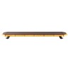 Flitslampbalk - Tralert - Circulux - 18 - 41.5" - 105.4cm - Smoke - incl Draadloze Controller - 18 flitspatronen - Amber - R65-2 - 12V-24V