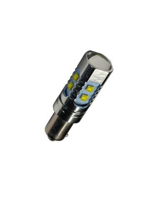 LED lamp - Ledson - 8-Led - BAY9S - Xenon white - 12V-24V - 3.24W