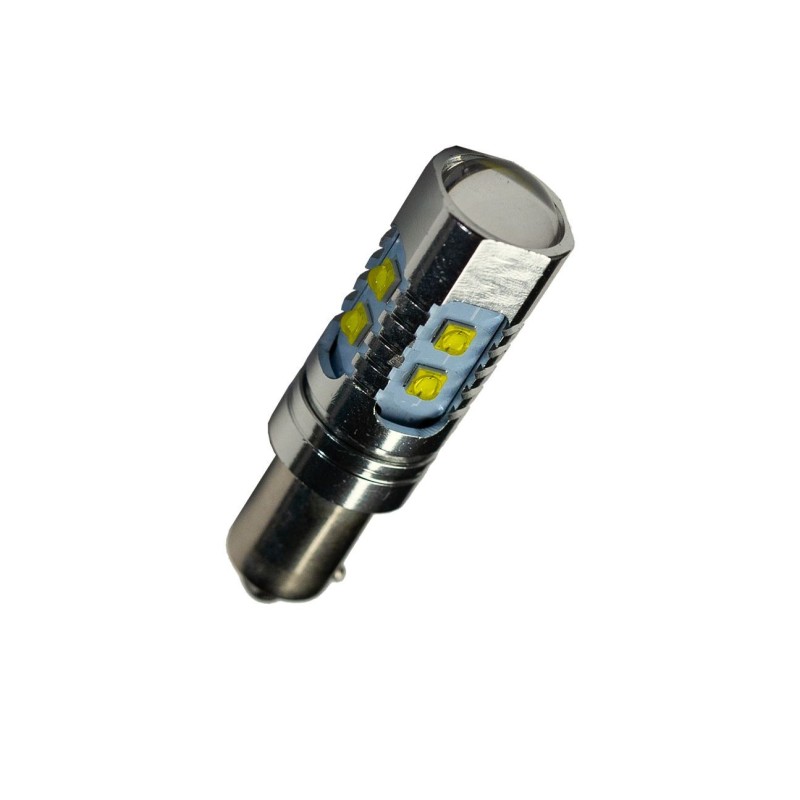LED-lampa - Ledson - 8-Led - BAY9S - Xenon vit - 12V-24V - 3.24W LED-lampa - Ledson - 8-Led - BAY9S - Xenon vit - 12V-24V - 3.24W