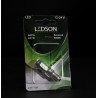 LED lamp - Ledson - 8-Led - BAY9S - Xenon wit - 12V-24V - 3.24W