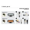 LED bar - Lazer - Triple-R 850 - 12.7" - 32.2cm - Positielicht Wit/Amber - 2 flitspatronen - Driving