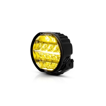 Verstraler - Lazer - Sentinel 7 - Elite - 7" - 17.8cm - Geel - Positielicht Wit/Amber - Driving