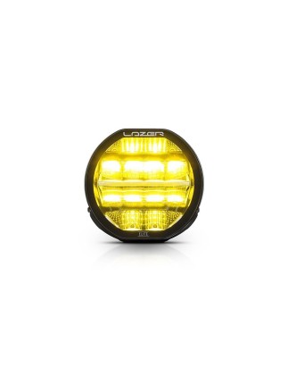 Driving light - Lazer - Sentinel 7 - Elite - 7" - 17.8cm - Yellow - Position light White/Amber - Driving