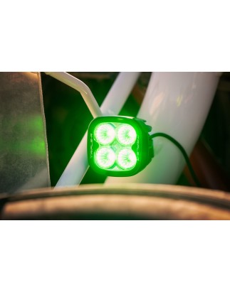 Tail light - Lazer - Utility 25 - Chase - 3.1" - 7.9cm - Clear - Tail - 12V-30V