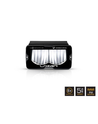 LED bar - Lazer - Carbon 2 - 4.6" - 11.6cm - Geel dimlicht - Wit/Geel - Drive
