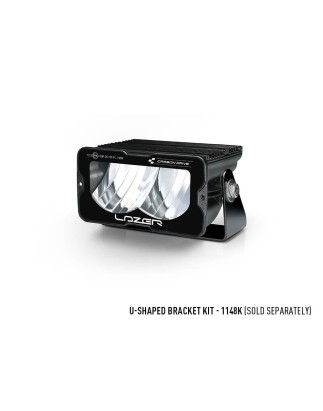 LED Lightbar - Lazer - Carbon 2 - 4.6" - 11.6cm - Gelbes abblendlicht - Weiß/Gelb - Spot 