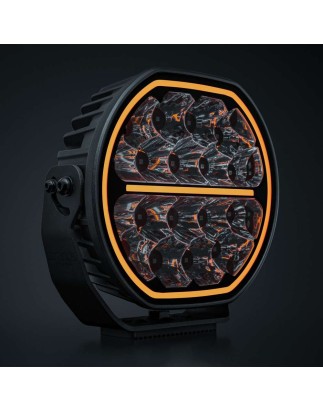 Extraljus - Strands - Big Energy 2.0 - 8.5" - 21.6cm - Positionsljus Vit/Bärnsten - Driving