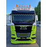 Bumper spoiler - Solarguard - White - MAN - TGX - 2020+