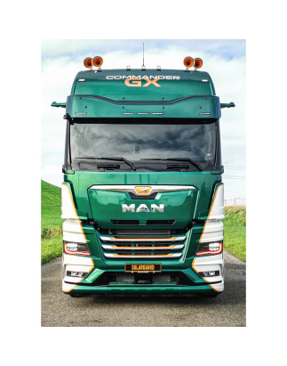 Sun visor - Solarguard - Type-1 - Height 41cm - MAN - TGX - 2020+