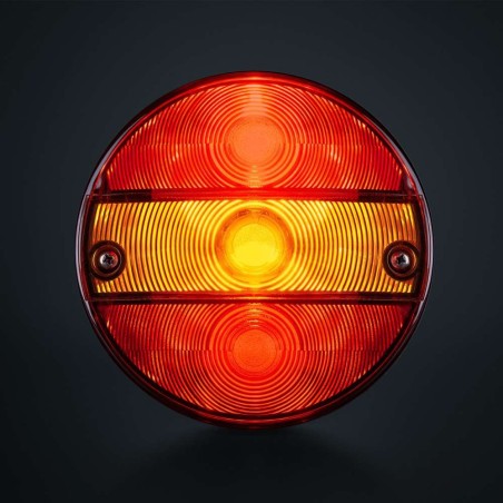 Achterlicht - Strands - IZE LED OG - 5.6" - 14.2cm - Old School - Achter - Rem - Richting - 12V-24V