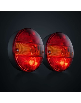 Achterlicht - Strands - IZE LED OG - 5.6" - 14.2cm - Old School - Achter - Rem - Richting - 12V-24V