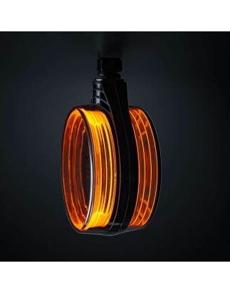 Spansk lampa - Strands - FOR9T - 4.3" - 10.9cm - Smoke - Bärnsten - 12V-36V