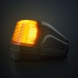 Taklampa - Strands - IZE LED - 2.4" - 6cm - Volvo-Style - Smoke - Vit/Bärnsten - 1 blixtmönster - 12V-30V - Taklampa - Strands - IZE LED - 2.4" - 6cm - Volvo-Style - Smoke - Vit/Bärnsten - 1 blixtmönster - 12V-30V -