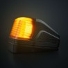 Dachlamp - Strands - IZE LED - 2.4" - 6cm - Volvo-Style - Smoke - Weiß/Amber - 1 Blinkmuster - 12V-30V