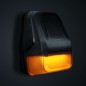Cab roof lights - Strands - IZE LED - 2.4" - 6cm - Volvo-Style - Smoke - White/Amber - 1 flash pattern - 12V-30V Cab roof lights - Strands - IZE LED - 2.4" - 6cm - Volvo-Style - Smoke - White/Amber - 1 flash pattern - 12V-30V