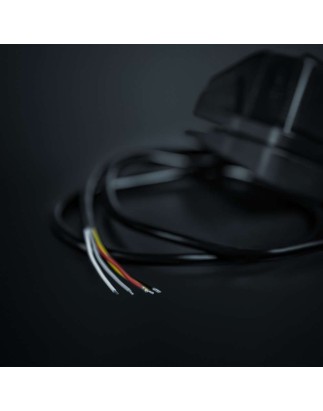 Toplamp - Strands - IZE LED - 2.4" - 6cm - Volvo-Style - Smoke - Wit/Amber - 1 flitspatroon - 12V-30V