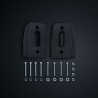 Toplamp - Strands - IZE LED - Rubberen bevestigingsset - 2.3" - 5.9cm - Volvo-Style - Set van 2