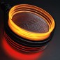 Spaanse Lamp - Strands - FOR9T - 4.3" - 10.9cm - Smoke - Wit/Amber/Rood - 12V-36V